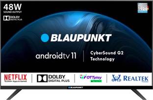 Blaupunkt CyberSound G2 Series 100 cm (40 inch) Full HD LED Smart Android TV with Dolby Digital Plus &...