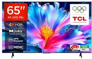 TCL P6L 165.1 cm (65 inch) Ultra HD (4K) LED Smart Google TV