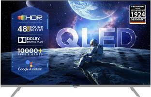 Blaupunkt Quantum Dot 100 cm (40 inch) QLED Full HD Smart Android TV 2025 Edition with 48W Sound Output | Dolby Audio | Bezel Less Design | RealTek Processor|Chromecast| 10,000 Plus Apps and Games | Google Assistant