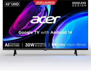 Acer Ultra I Series 108 cm (43 inch) Ultra HD (4K) LED Smart Google TV 2025 Edition