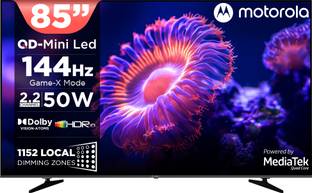MOTOROLA 216 cm (85 inch) Ultra HD (4K) Mini LED Smart Google TV 2026 Edition