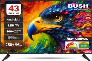 Bush 109 cm (43 inch) Full HD LED Smart Android Based TV