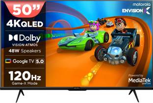 MOTOROLA 127 cm (50 inch) QLED Ultra HD (4K) Smart Google TV 2025 Edition