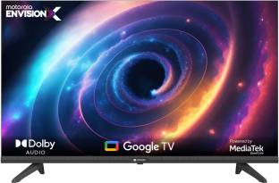 MOTOROLA EnvisionX 102 cm (40 inch) Full HD LED Smart Google TV with Inbuilt Box Speakers