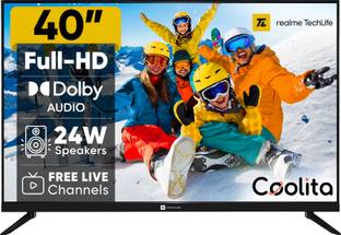 realme TechLife 100 cm (40 inch) QLED Full HD Smart Coolita TV 2026 Edition