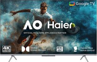 Haier 108 cm (43 inch) Ultra HD (4K) LED Smart Google TV with DOLBY VISION-ATMOS & Far-Field