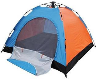 IRIS Portable Camping Automatic Tent - For 4 Persons