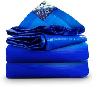 TUFFPAULIN 12FT X 10FT Blue 120GSM Tarpaulin Tent - For 1 Tent