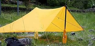 GrahLogy 12x15 Tarpaulin Waterproof Sheet Tripal, Tirpal 12*15 Heavy Duty Tarpal Tent - For Camping, Construction Sites, Temporary Shelters, Truck Cover, Farmhouse, To Cover Cement