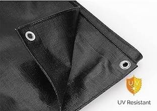 GreenLife TARPULINE 18X24 FEET BLACK 200 GSM Tent - For protection sheet for tent,roof, cars or motor vehicles waterproofing