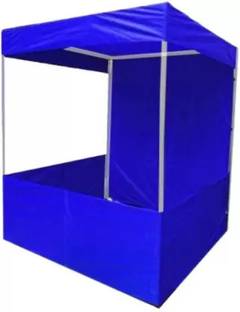 Shri R K Canopy Foldable for Advertisement Branding Promotion -6x6x7ft, Tent - (Blue) Tent - For Advertising