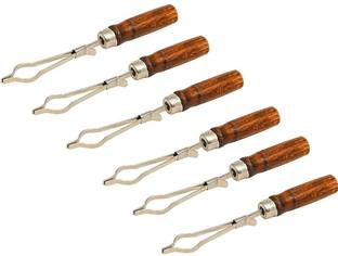 SBT Test Tube Holder Wooden Handle for Holding Test Tubes (15mm - 25mm Diameter) Wooden Test Tube Rack
