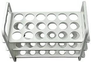 Shakuntla plastic Test tube stand 3 TIER: 18mm × 12 Holes (Pack of 1) Plastic Test Tube Rack