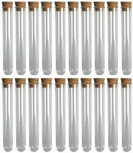 Salco 20 ml Rimmed Borosilicate Glass Test Tube