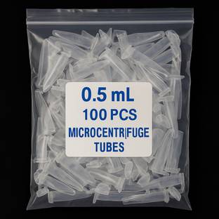 ARCSOL 0.5 ml Plain Polypropylene Test Tube