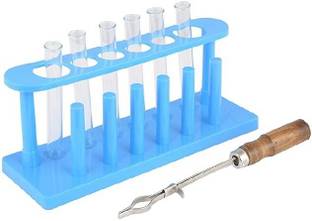 NITYAY 15 ml Rimmed Borosilicate Glass, Nickel, Plastic Test Tube