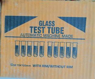 Superior AMM Tubes 6 ml Rimmed Borosilicate Glass Test Tube