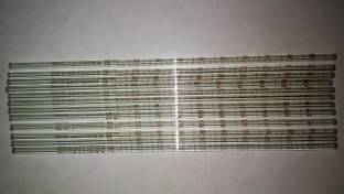 Kambojtraders 3 ml Plain Borosilicate Glass Test Tube