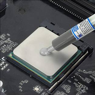 RAREGEAR 30 gm Thermal Grease Paste Heat Sink Compound for CPU and Chipsets ( Pack Of 3) Carbon Based Thermal Paste