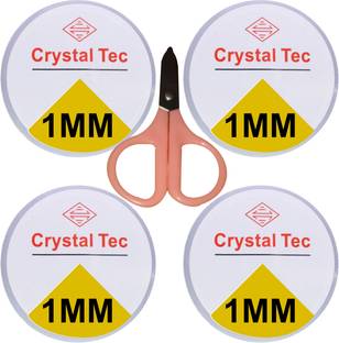 DOMICK Crystal String Bead Cord for Beading Jewellery Making 1 MM 40M, 1P SCISOR Thread