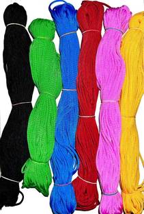 manrish 125Metre Nylon Macrame Cord/Dori For Craft,Embroidery,Jewelry Making,DIY(3mm) Thread