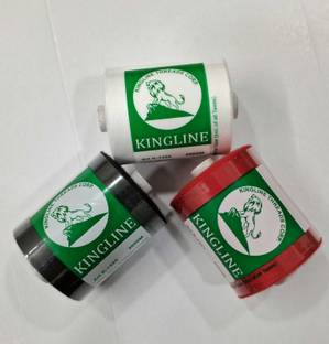 KINGLINE White Black Red Thread