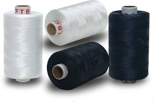 DOMICK Ultra-Thin Strong Nylon Thread 2 Ply, Beading Jewellery Craft Making. 2000M Thread