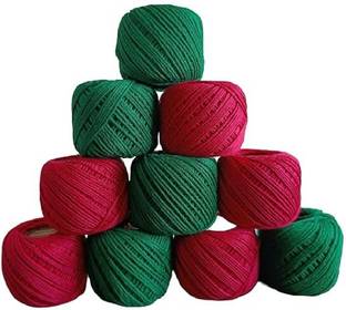Elexiq Rani Pink + JERY Green Thread