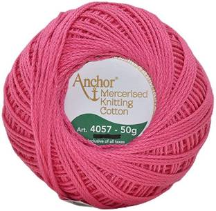 Hunny - Bunch Anchor Mercerised Knitting Crochet Cotton Yarn Balls (Shade no. 54) Thread