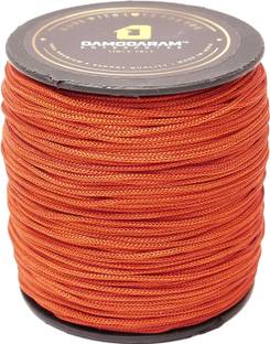 DAMODARAM 1mm Nylon Macrame Cord Dori For Art Craft & DIY Projects (Copper) Thread