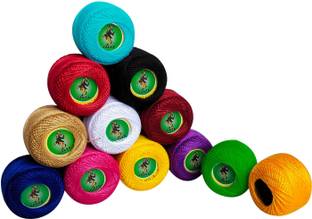 Madari Joker Multicolor, Cotton Embroidery, and Crochet Thread