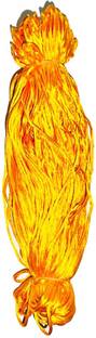manrish Mustard Yellow Malai Dori For Craft,Embroidery,Beading,Jewelry Making,DIY(3mm) Thread