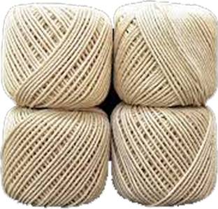 TRUSTMART Cream color Sewing Purpose Piping Thread