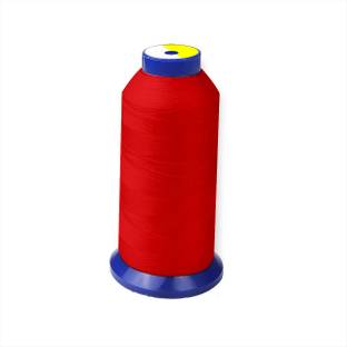 ANWALA MARKA Nylon sewing thread for thick fabric stitching,canvas,seat,mattress etc, Red Thread
