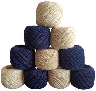 FOLIAM NAVY BLUE, CREAM Thread