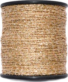 Hunny - Bunch Premium & Fine Quality Metallic Zari Dori Thread for Embroider &More(Shade-7086) Thread