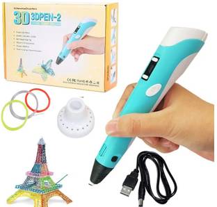 KAMMATESWARA 3D Printing Pen with LCD Display free 3 Filaments 3d printer pen 3D Printer Pen