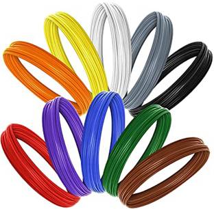 JELLIFY 3D Pen 5M PCL Filament Refills - 1.75mm PCL 3D Printer Filament (10 Color) 3D Printer Pen