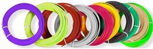 KAMMATESWARA 3D pen filament 10 different colors 5 m each 3D Printer Pen