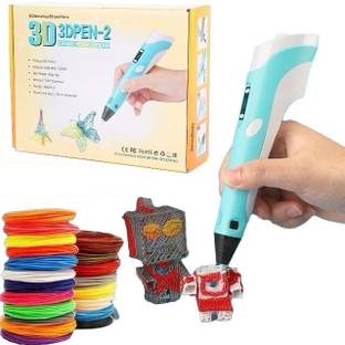 KAMMATESWARA 3D Pen with USB cable with 10 Extra filaments 3D Printer Pen