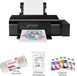 Print Digits DTF A4 Epson L805 and 15by15 heat press machine full setup 3D Printer
