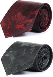 RANDOME STRIPE Printed Tie