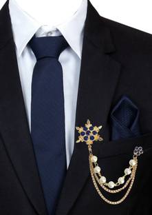 Voxon Woven, Self Design, Embellished Tie