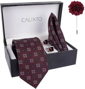 CALIXTO Floral Print Tie