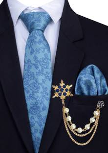 Voxon Floral Print Tie