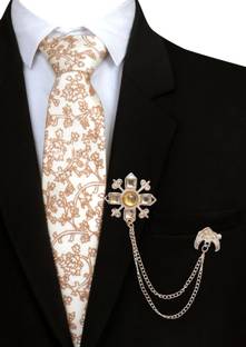 Voxon Woven, Self Design, Printed Tie