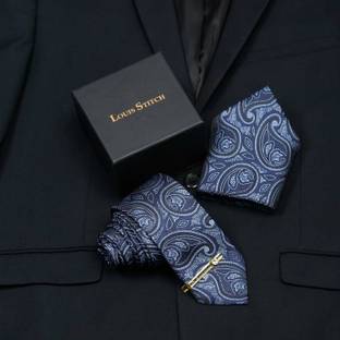 LOUIS STITCH Self Design Tie