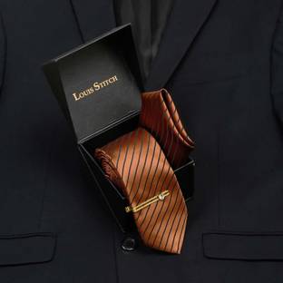 LOUIS STITCH Striped Tie