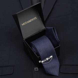 MUTAQINOTI Silk Tie Pin Set