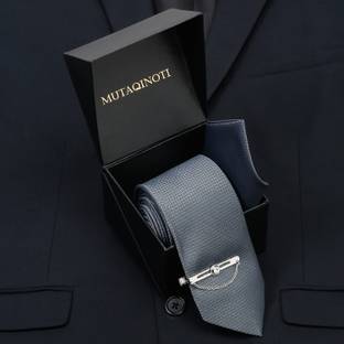 MUTAQINOTI Silk Tie Pin Set
